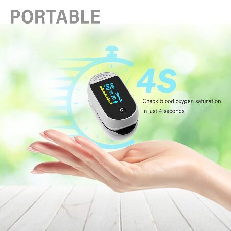 SpO2 Heart rate Blood Oxygen Monitor Saturation Monitor