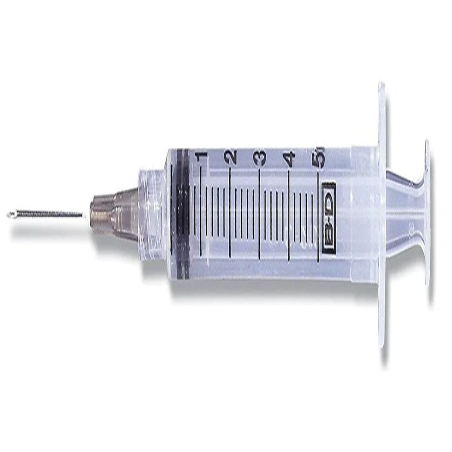 5mL  20G x 1 Luer Lock Syringe with Exchangeable Needle