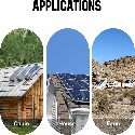 ECO-WORTHY 1200W Solar Power Kit for Off Grid Living 4.8KWH power