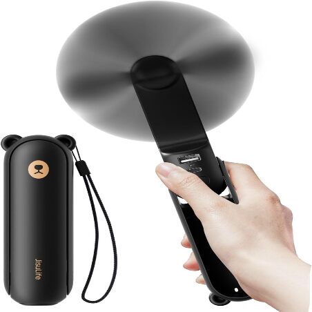 Portable Fan with 4500 mAh Power Bank