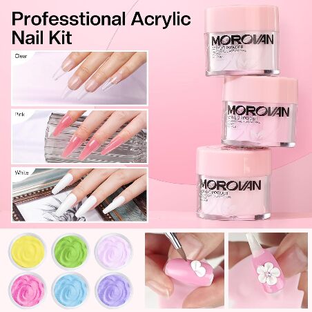 Acrylic Nail Kit with Drill