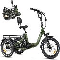 ADDMOTOR CITYTRI E-310 Plus Electric Trike for Adults, 750W Rear Motor