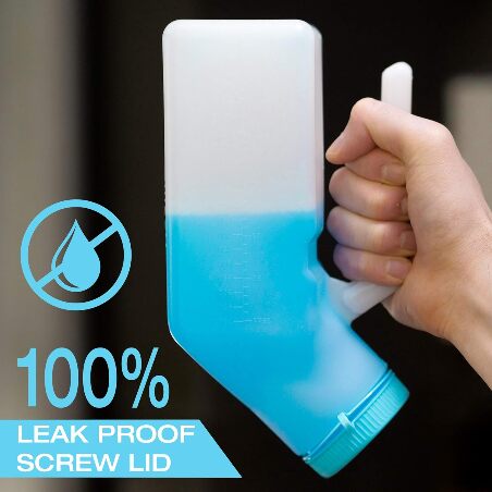 Urinals for Men Glow in the Dark Lid by Tilcare (1 Pack)