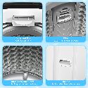 Full-automatic Washing Machine, 11lbs Capacity Compact