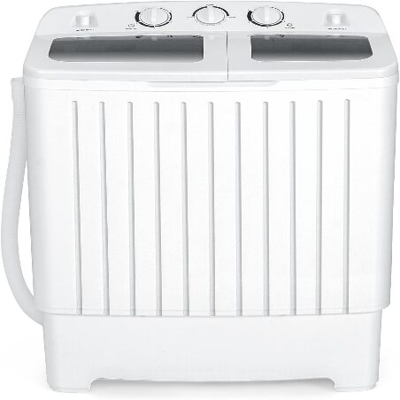 Portable Washing Machine, Twin Tub 20 Lbs Capacity