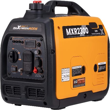 Portable Inverter Generator,40lbs,Gas Powered,Quiet Generator