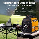 Portable Inverter Generator,40lbs,Gas Powered,Quiet Generator