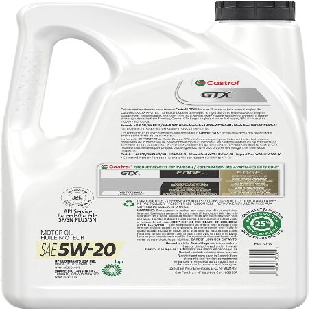 CASTROL 5W-20 Castrol Motor Oil