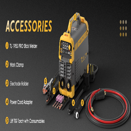 195A Stick/Lift TIG Welder with Lift TIG Torch 110V/220V