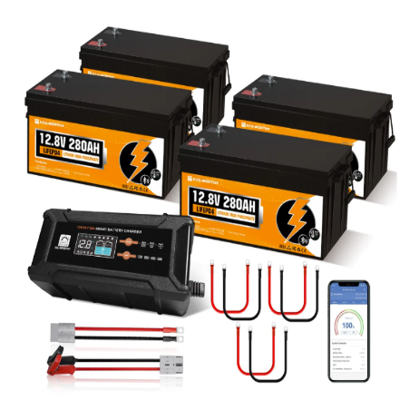 LiFePO4 12V 280Ah Lithium Combo