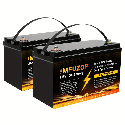 MFUZOP 12V 100Ah LiFePO4 Lithium Battery