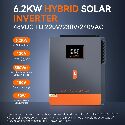 6200W Solar Inverter 48V DC to 220-230VAC