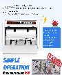 Battery Operated Bill Counter Machine, Portable Rechargeable Money Counter with UV MG Detection