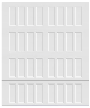 Steel 9 ft. x 7 ft. R-value 6.3 Insulated Solid White Garage Door