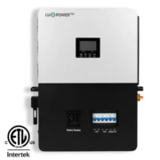 Luxpower 6000W All-in-One Isolated Hybrid Inverter (with circuit breaker) - Dual MPPT Solar Charge Controller 200A 48V 50A, 240V/120V