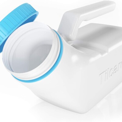 Urinals for Men Glow in the Dark Lid by Tilcare (1 Pack)