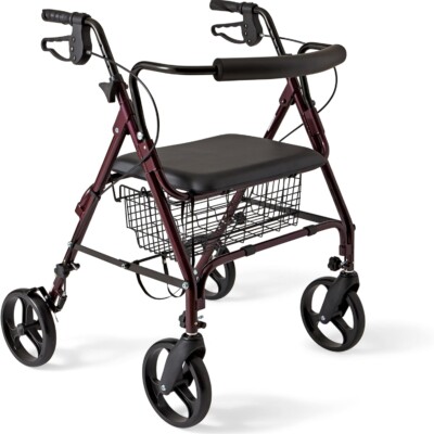 Andador Rollator Reforzado con Asiento