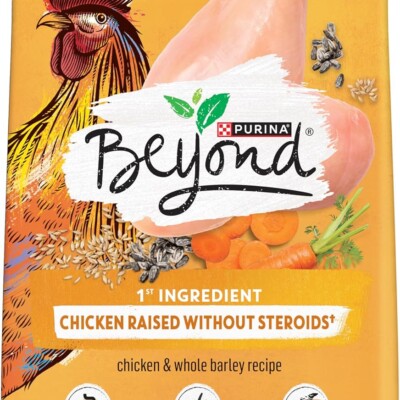 Natural Dry Dog Food, Farm-Raised Chicken & Whole Barley