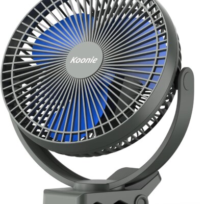 Ventilador portátil recargable Koonie de 10000 mAh