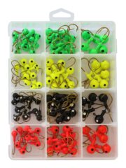 Kit de cabezas plomadas Red Wolf, 100 unidades