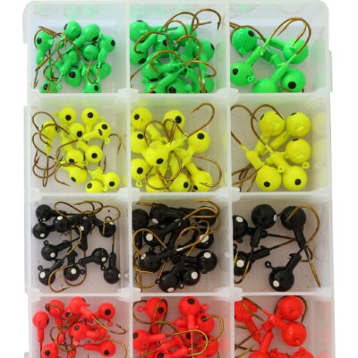 Kit de cabezas plomadas Red Wolf, 100 unidades
