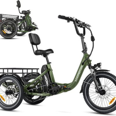 ADDMOTOR CITYTRI E-310 Plus Electric Trike for Adults, 750W Rear Motor