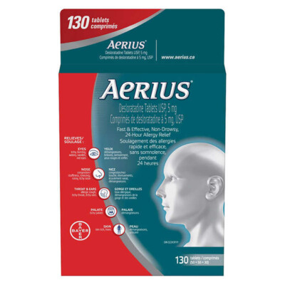 Alivio para la alergia Aerius