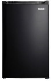 Mini frigorífico Vissani negro de 121,7 litros (4,3 pies cúbicos)