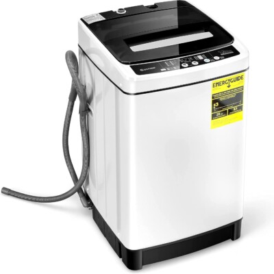 Full-automatic Washing Machine, 11lbs Capacity Compact