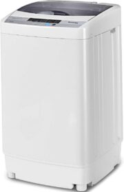 Lavadora portátil, 28 L (IEC) Lavadora compacta con pantalla LED, ciclos de lavado totalmente automáticos