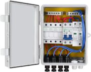ECO-WORTHY 4 String PV Combiner Box for Solar Panels