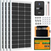 Kit de panel solar completo de 400 W de ECO-WORTHY