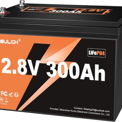 12V 300Ah LiFePO4 Lithium Battery