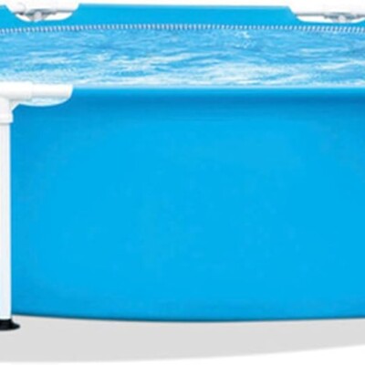 Metal Frame Above Ground Swimming Pool: 8ft x 20in