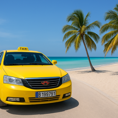 RECOGIDA EN TAXI EN EL AEROPUERTO DE VARADERO