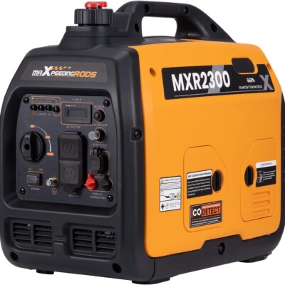 Portable Inverter Generator,40lbs,Gas Powered,Quiet Generator