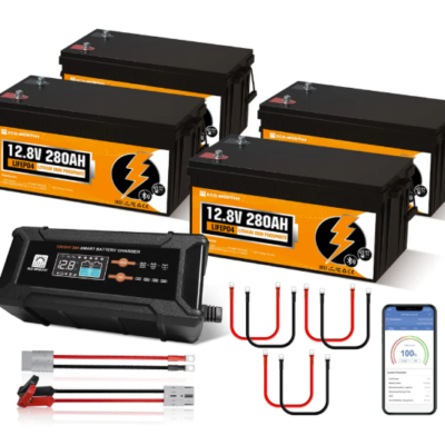 Combo de litio LiFePO4 de 12 V 280 Ah