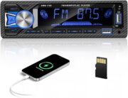 Radio para coche Single Din con Bluetooth dual