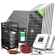 4680W 48V (24x Bifacial 195W) Complete Off Grid Solar Kit