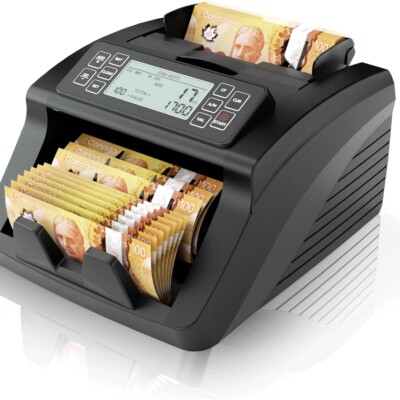 Contadora de billetes Aneken, conteo de valor