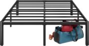 Zinus Estructura de Cama Queen Size – Van Estructura de Cama de 40 cm con Soporte de Láminas de Acero