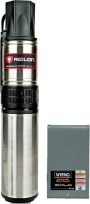 Bomba sumergible para pozo profundo de 4 pulgadas RL12G05-3W2V con caja de control, 1/2 HP