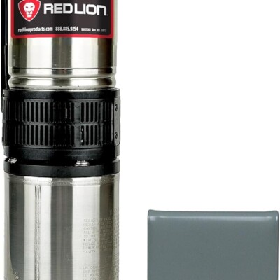 Bomba sumergible para pozo profundo de 4 pulgadas RL12G05-3W2V con caja de control, 1/2 HP
