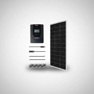 100 Watt 12 Volt ETFE Flexible Panel Solar Premium Kit