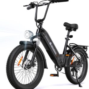 Bicicleta eléctrica Isinwheel U8/U8 Pro, 45 km/h, motor de 1000 W, versión con cuadro de cambios para adultos