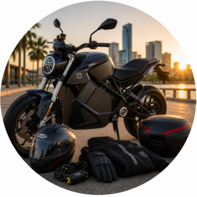 Electric & Gas Motorcycles, Accessories